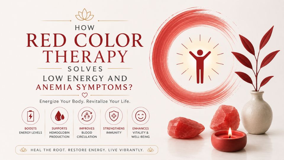 How Red Color Therapy Solves Low Energy and Anemia Symptoms?