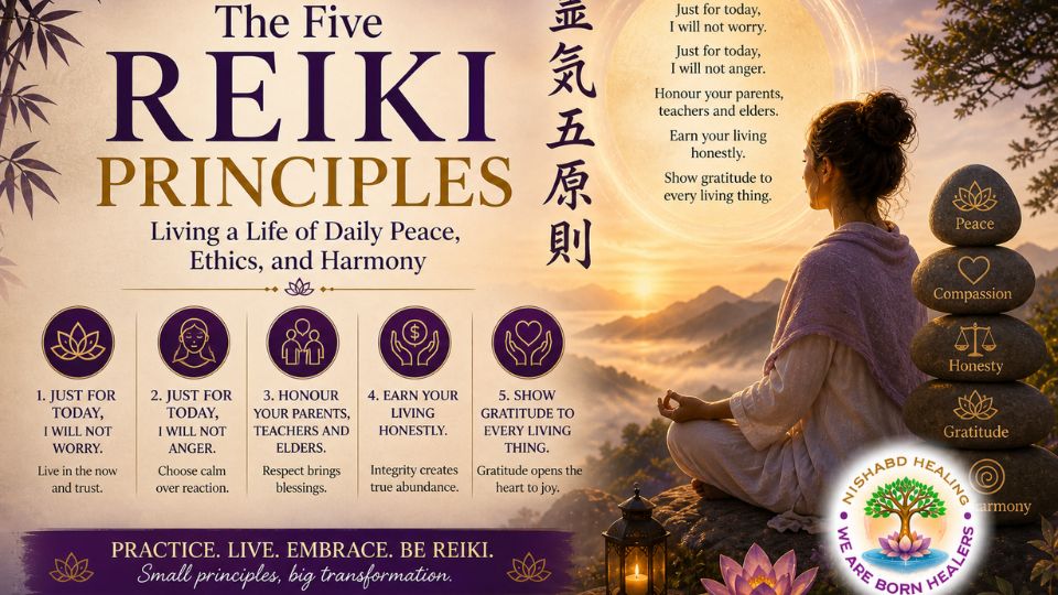 The Five Reiki Principles: Living a Life of Daily Peace, Ethics, and Harmony