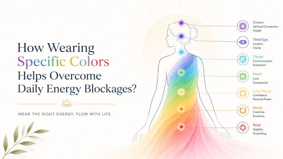 How Wearing Specific Colors Helps Overcome Daily Energy Blockages?