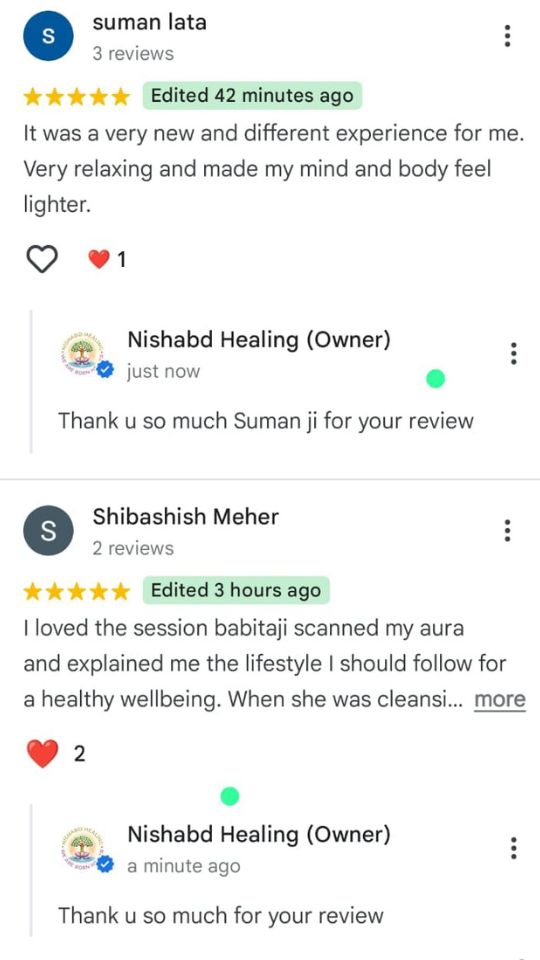 Shibhashish Feedback