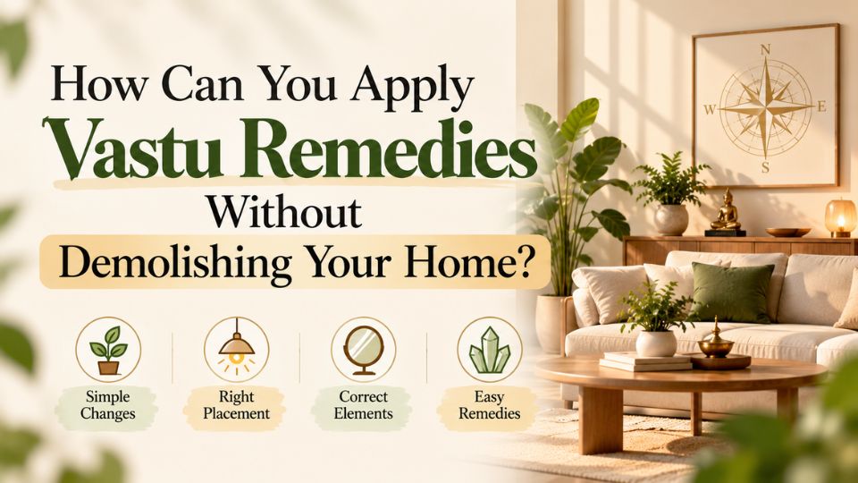 How Can You Apply Vastu Remedies Without Demolishing Your Home?