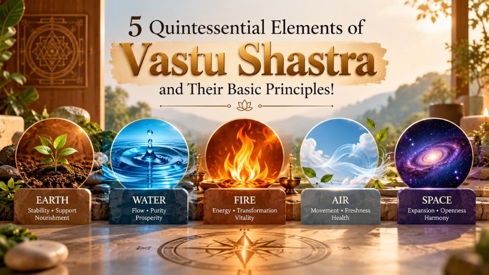 5 Quintessential Elements of Vastu Shastra and Their Basic Principles!